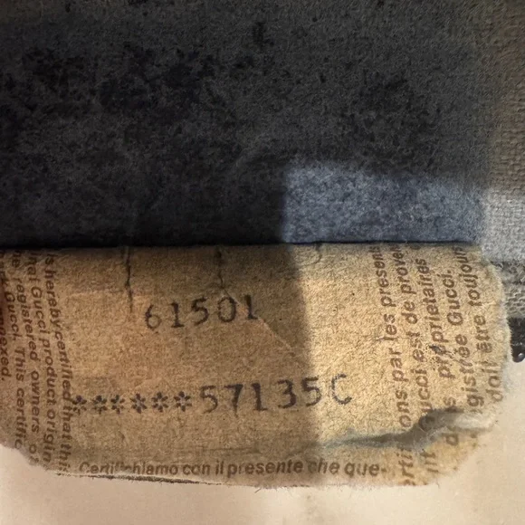 Vintage Gucci navy blue crossbody AUTHENTIC - Picture 5 of 8